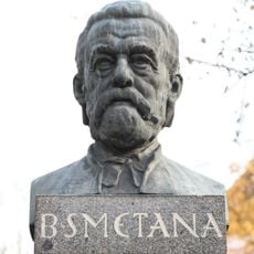 Bust of Bedřich Smetana in Polička