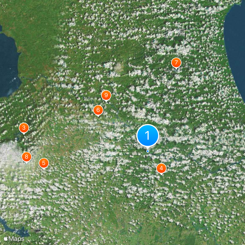 Río San Juan Map