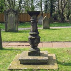 Sundial in Church of St Alban's churchyard