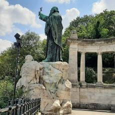Gerard Sagredo monument in Budapest District I