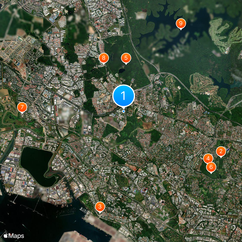Ngee Ann Polytechnic Map