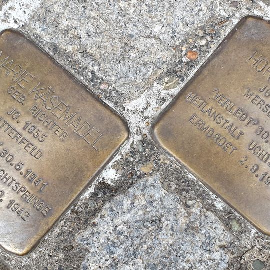 Stolperstein em memória de Horst Liebig