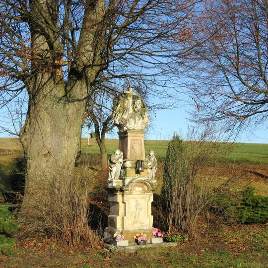 Sousoší Svaté Trojice v Dolních Heřmanicích