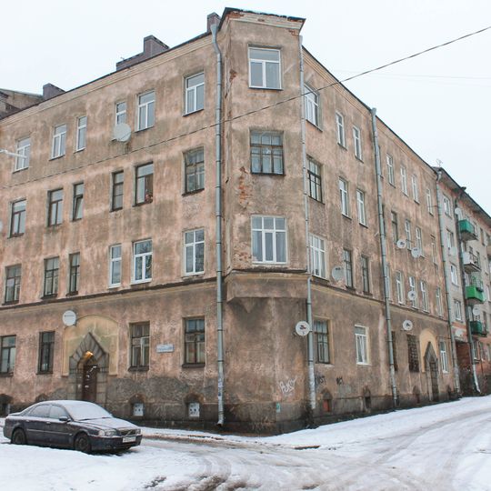 House on Pervomayskaya Street, 10 in Vyborg