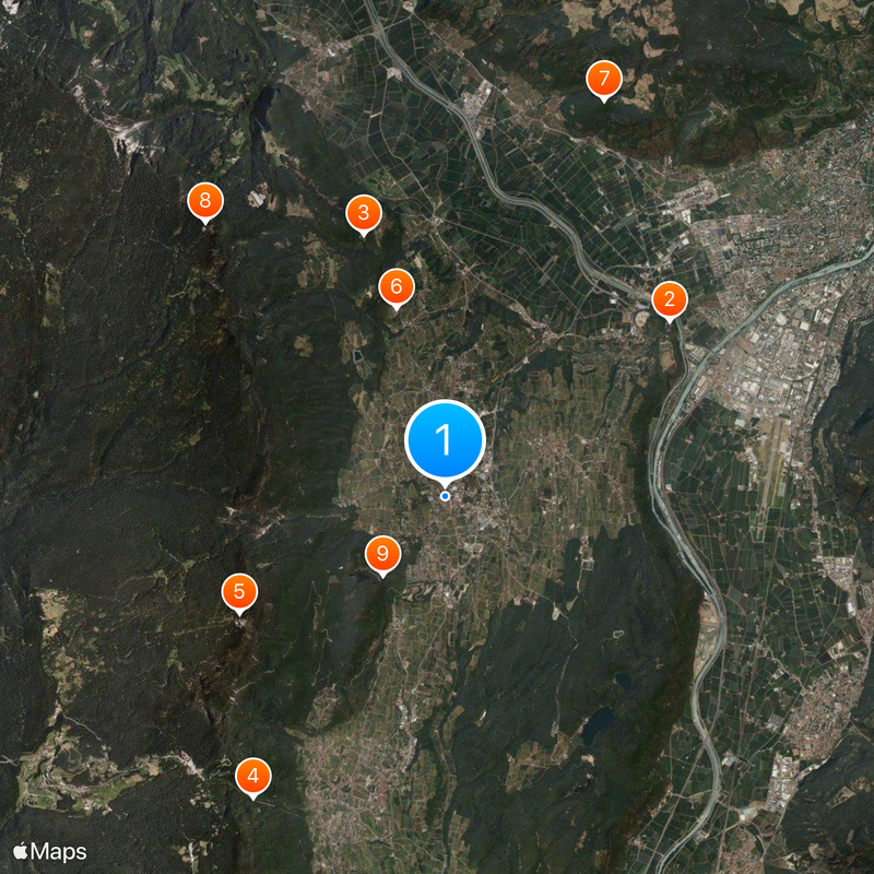 Eppan an der Weinstraße Map