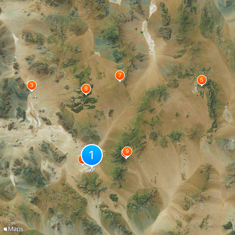 Mojave National Preserve Map