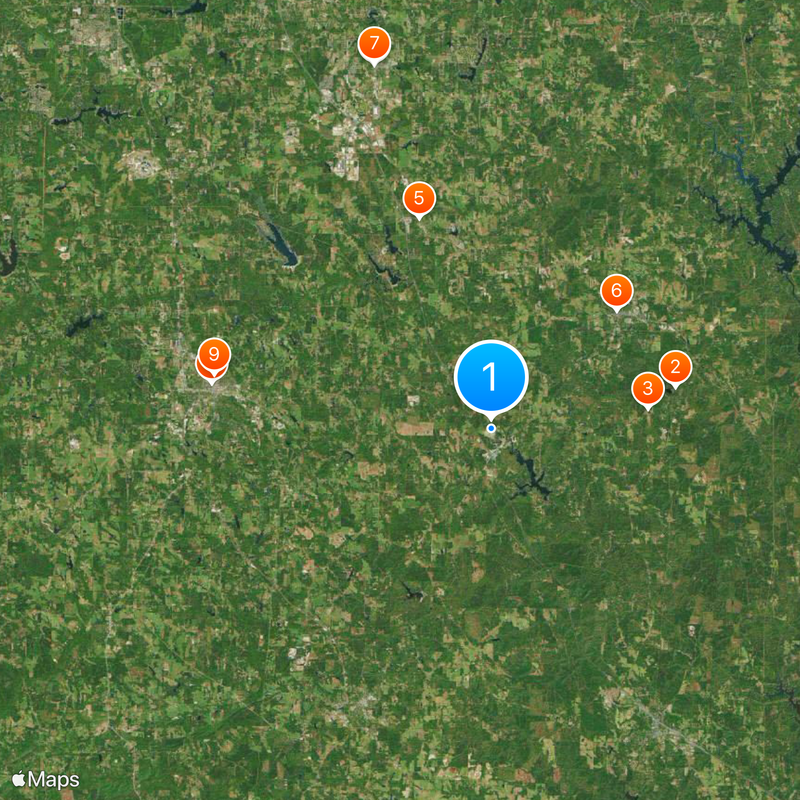 Georgia Diagnostic and Classification State Prison Mappa