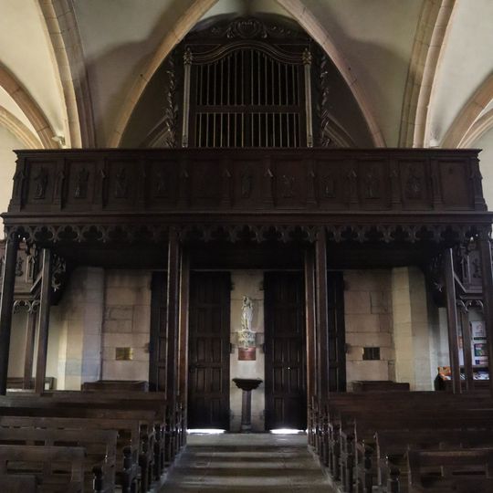 Orgue de tribune de l'église Saint-Nicolas de Meursault
