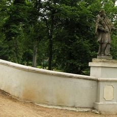 Statue of Saint John of Nepomuk in Ostrov