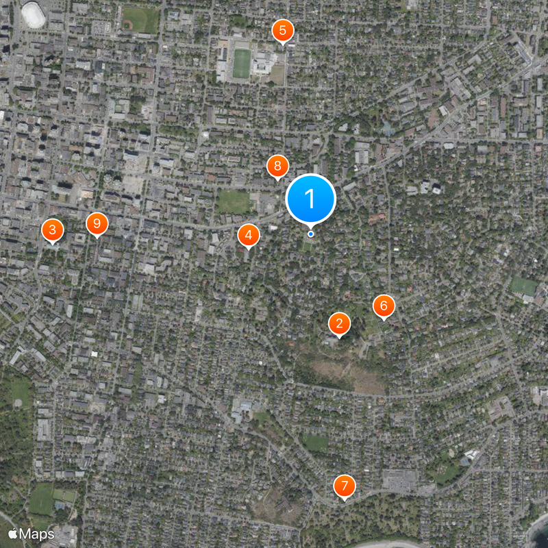 Craigdarroch Castle Map