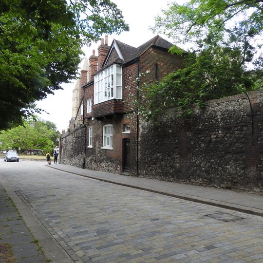 Diocesan Registry Including Part Of Precinct Wall To Boley Hill