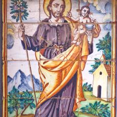 Ceramic panel of Saint Joseph