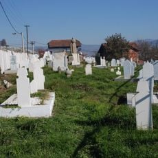 Grand cimetière Parice à Novi Pazar