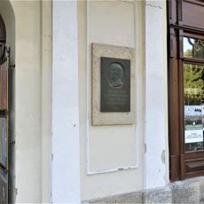 Pamětní deska Fryderyka Chopina na domě Hlavní třída 47/28 v Mariánských Lázních