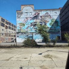 Detroit Chimera Graffiti Mural