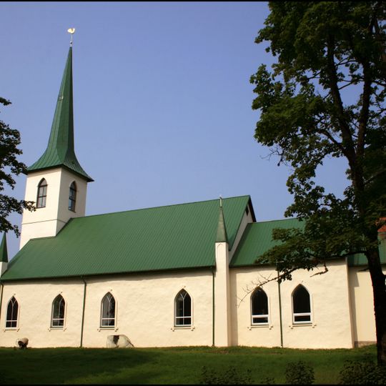 Lutheran church in Bērzaune
