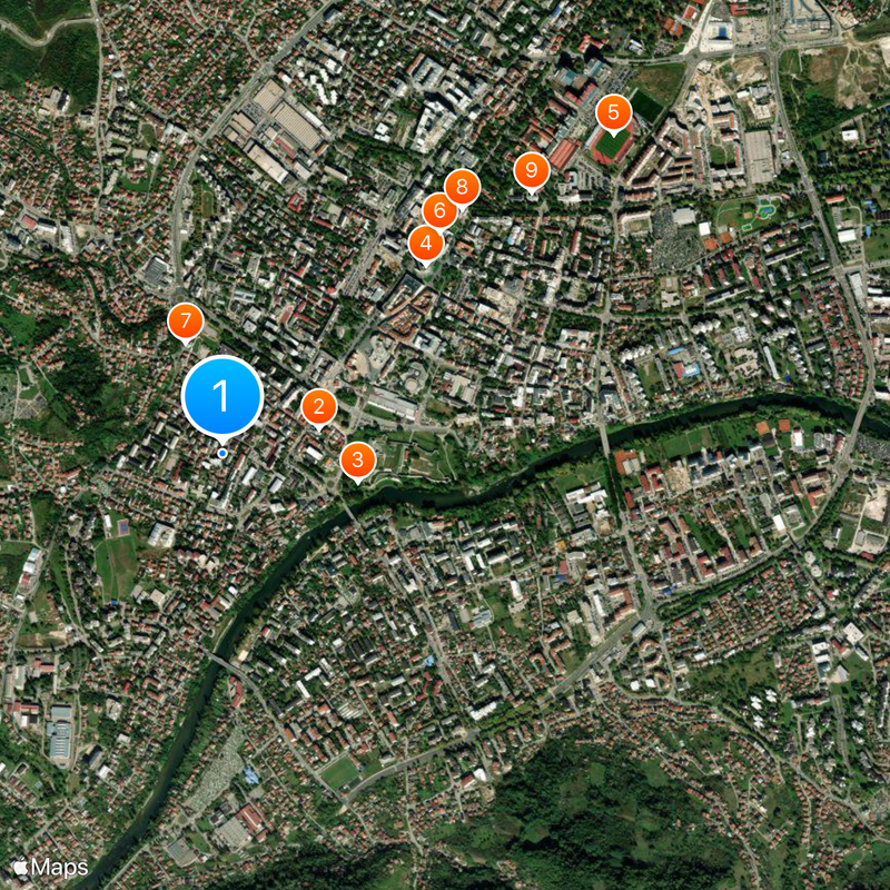Bosanska Krajina Mappa