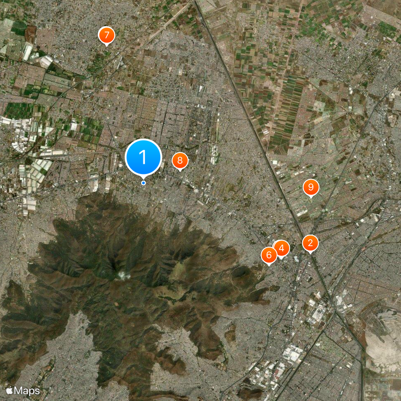 Coacalco de Berriozábal Municipality Map
