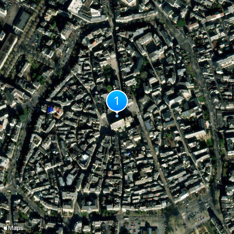 Brive-la-Gaillarde Map