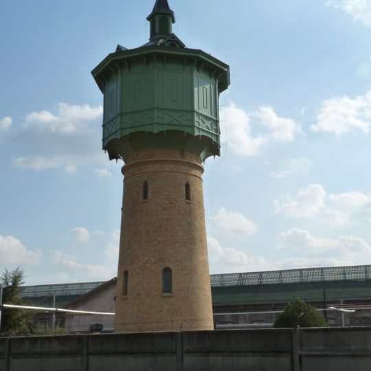 Water tower in Szolnok, Kőrösi Street