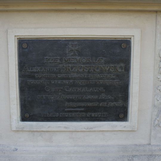 Tombeau d'Alexandre Brzostowski