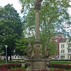 Maria column with Pietà and statues of Three Wise Men