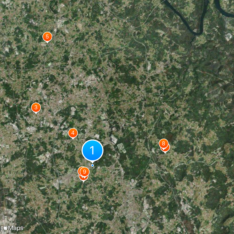 Santa Maria da Feira Map