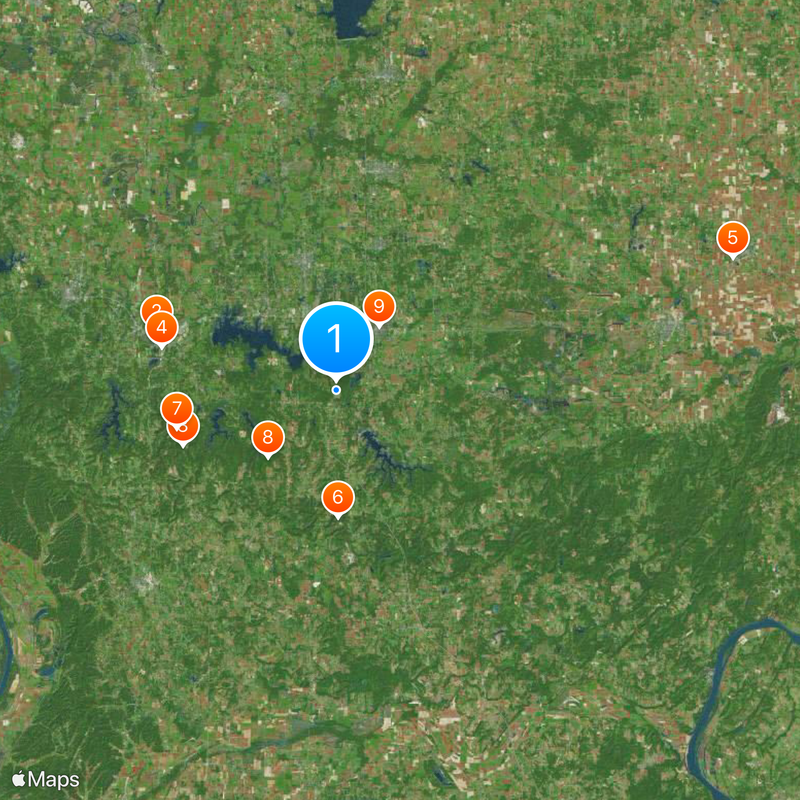 Penitenciaría de los Estados Unidos, Marion Mapa