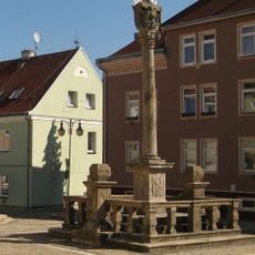 Holy Trinity column in Kynšperk nad Ohří
