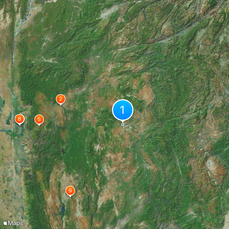Geografía de Birmania Mapa