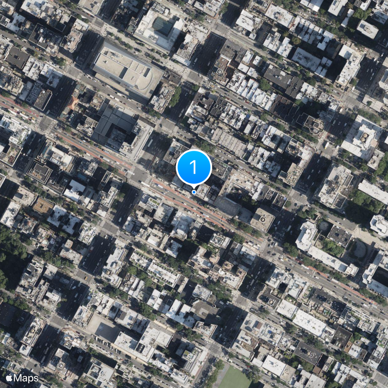 School of Visual Arts Map