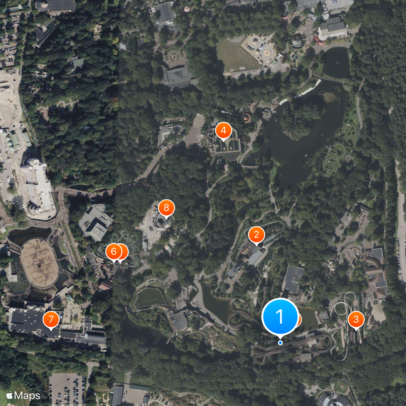 George and the Dragon Mappa