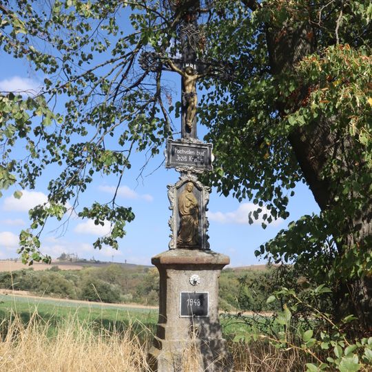 Kříž na západním okraji Šebkovic