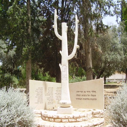 Monument to the Fallen of the 42nd Kiryati Battalion at the War of Independence, Ramle
