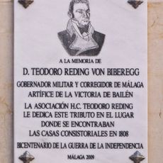 Placa a Teodoro Reding