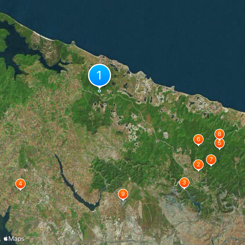 Flughafen Istanbul Karte