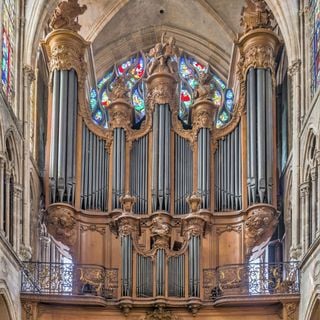 Pipe organ in Saint-Séverin church (Paris)