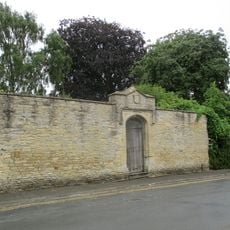 College Dene And Part Of Garden Wall  College House  College House (East Wing)