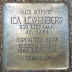 Stolperstein dedicated to Ida Löwenberg