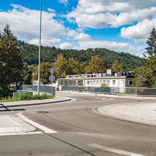 Most Mlýnské ulice přes Svitavu v Blansku