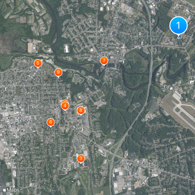 Saint Michael's College Map