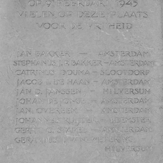 Monument aan de Prins Hendrikkade