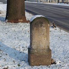 Kgl.-sächs. Postmeilenstein Niedergurig