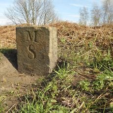Manchester Bolton And Bury Canal Milestone Approximatley 60 Metres East Of Prestolee Road