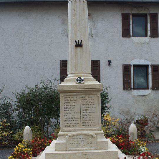 War memorial of Lancrans