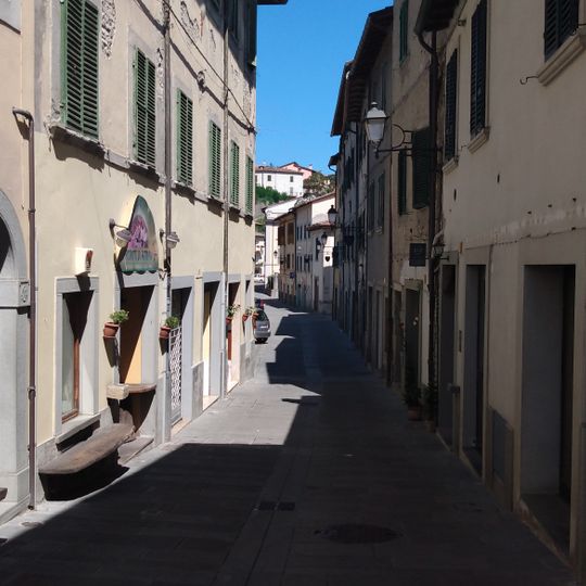 Borgo Gentili antica via Forlì-Firenze