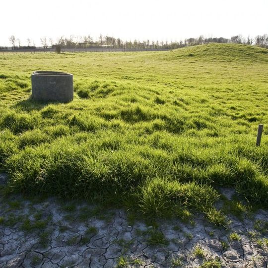 Terrein waarin een vluchtberg/kasteelberg