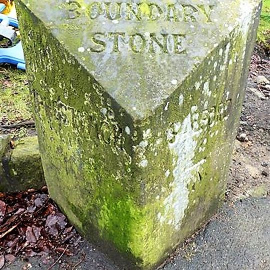 Boundary Stone At Sd 829 023