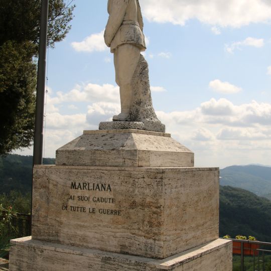 Monumento ai Caduti di tutte le guerre e lastra ANEI