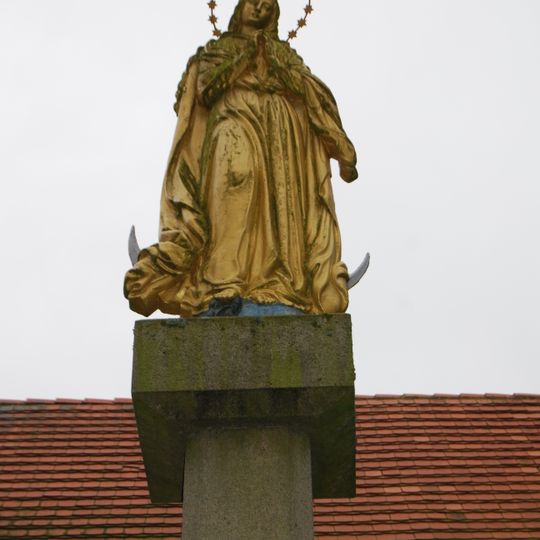 Maria column in Střelské Hoštice